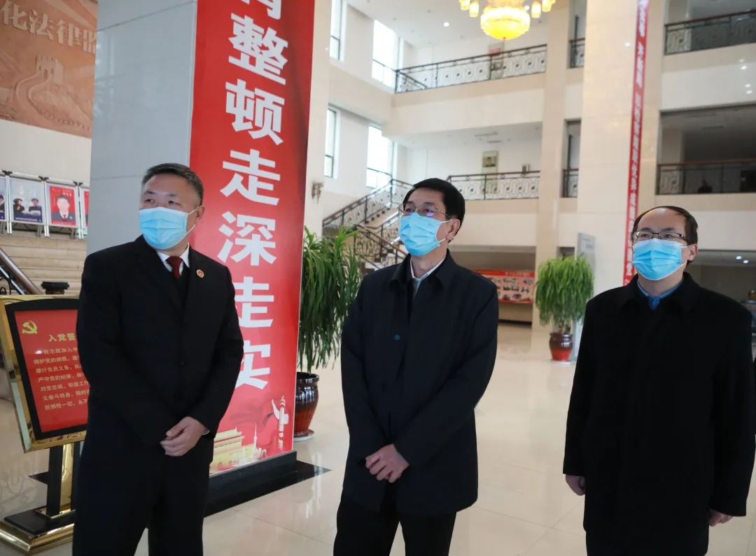 段文龍檢察長到濟源兩級院調(diào)研并與人大代表座談交流